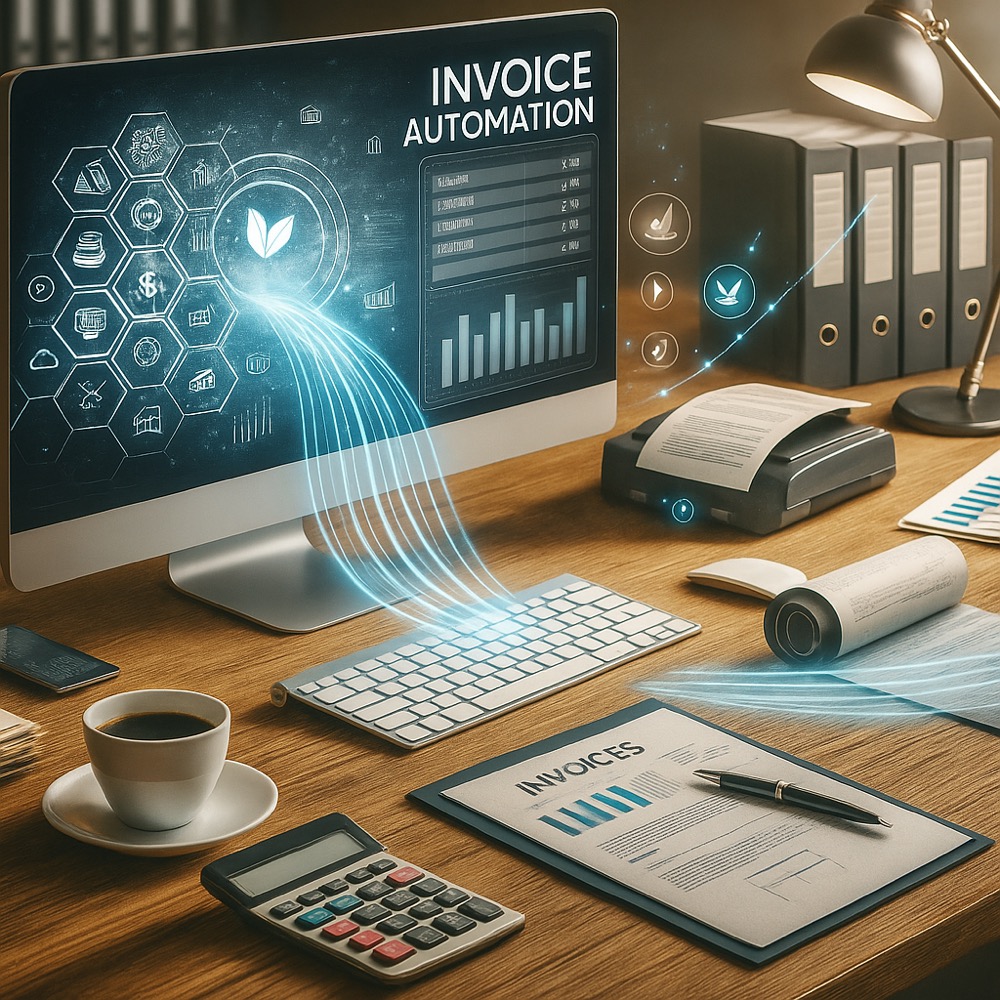 Illustration of invoice integration in FileMaker with Helios.
