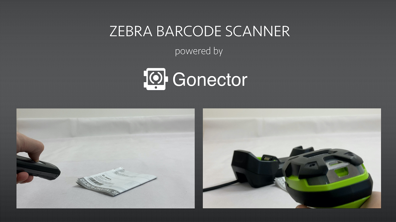 Zebra barcode scanner