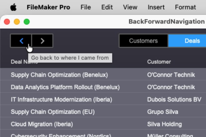 Back button in 5 minutes - Preview Image