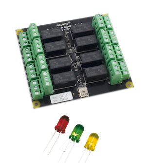 Set Digital and Analog Outputs