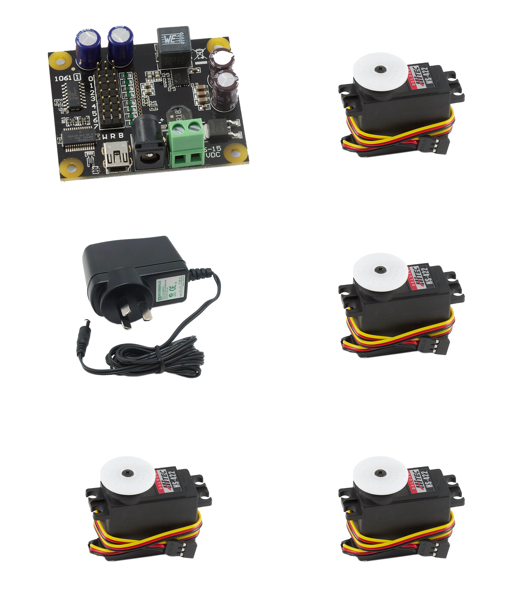 Control Servo Motors