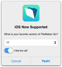 iOS Dialogs